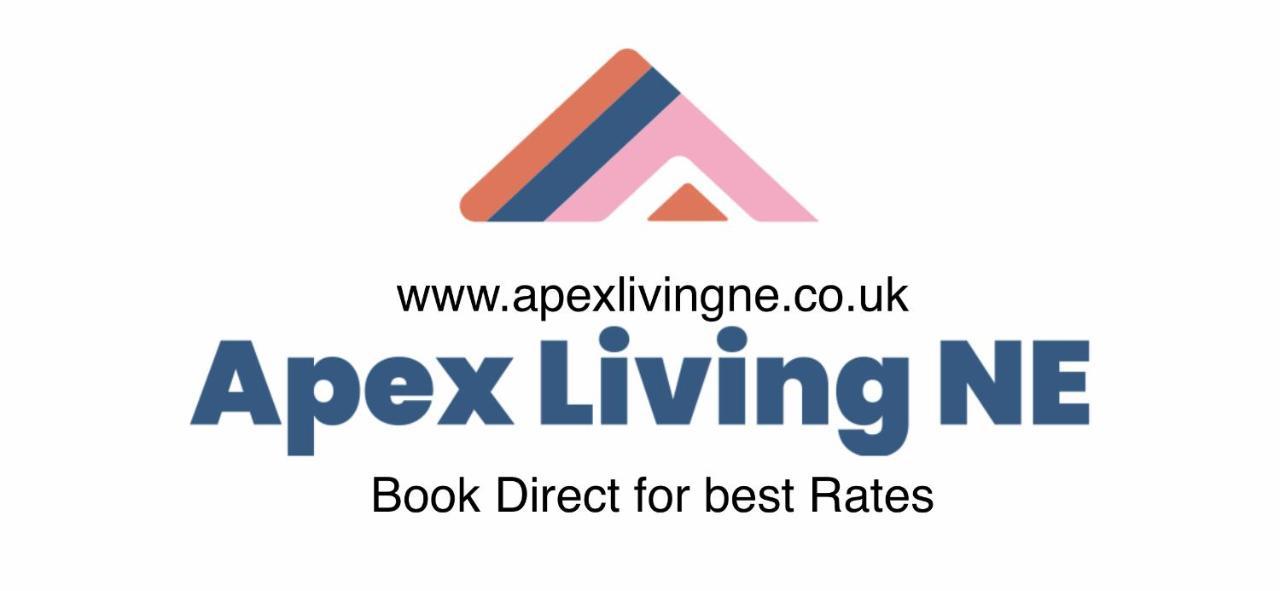 Apexlivingne - Luxury Balcony Apartment, Double Bed, Wifi Sunderland  Exteriör bild